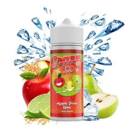 Steam City – Crazy Ice Apple Pear Lime Flavorshot 20/120ml