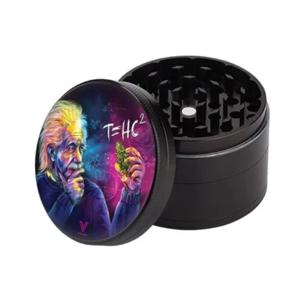 Μεταλλικό Grinder Σχέδιο Einstein 4 Parts