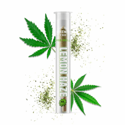 Greeneo Lemon Haze Προστριμμένος Ανθός Κάνναβης 1gr (Pre-Rolled)