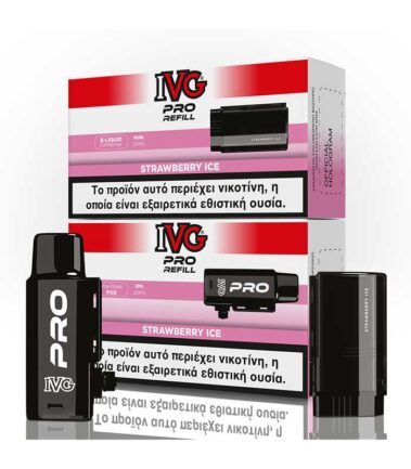 IVG Pro Refill Strawberry Ice 20mg 2ml+10ml - BnB Vape