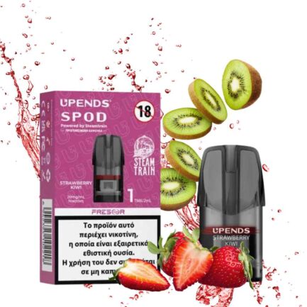 Steamtrain UPENDS SPOD Strawberry Kiwi Pod 2ml 20mg/ml