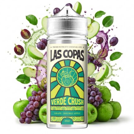 Las Copas Flavorshot- Verde Crush (Πράσινο Μήλο & Κόκκινο Σταφύλι) 20ml/120ml
