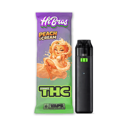 Hi Bros Disposable Vape 1ml - Peach & Cream